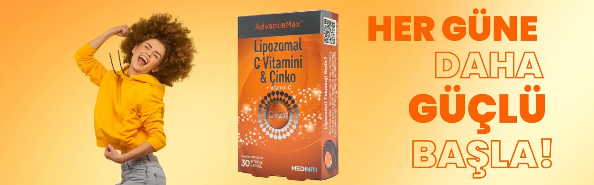 AdvanceMax Lipozomal C+Çinko Kapsül
