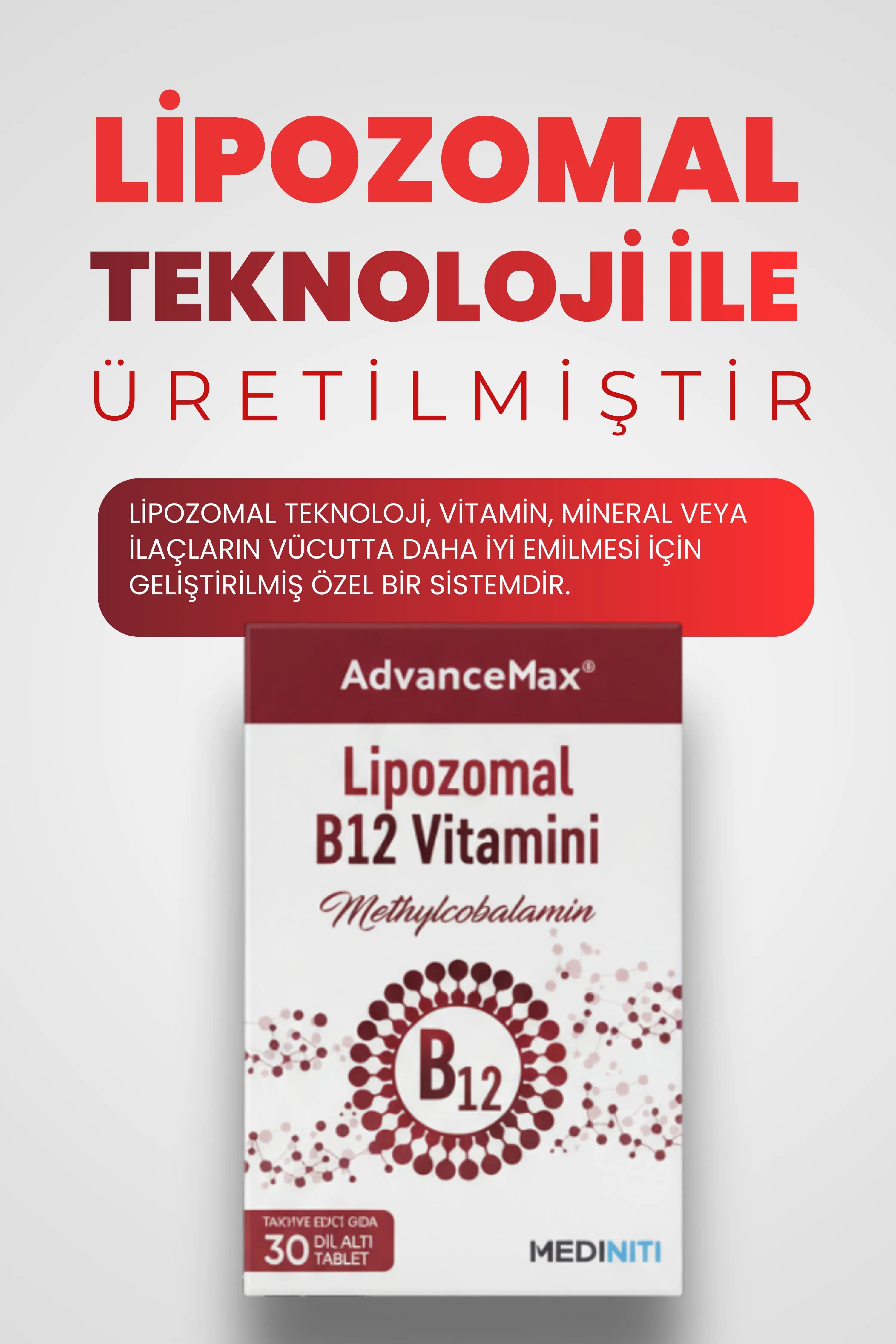 AdvanceMax Lipozomal B12 Vitamini — 7