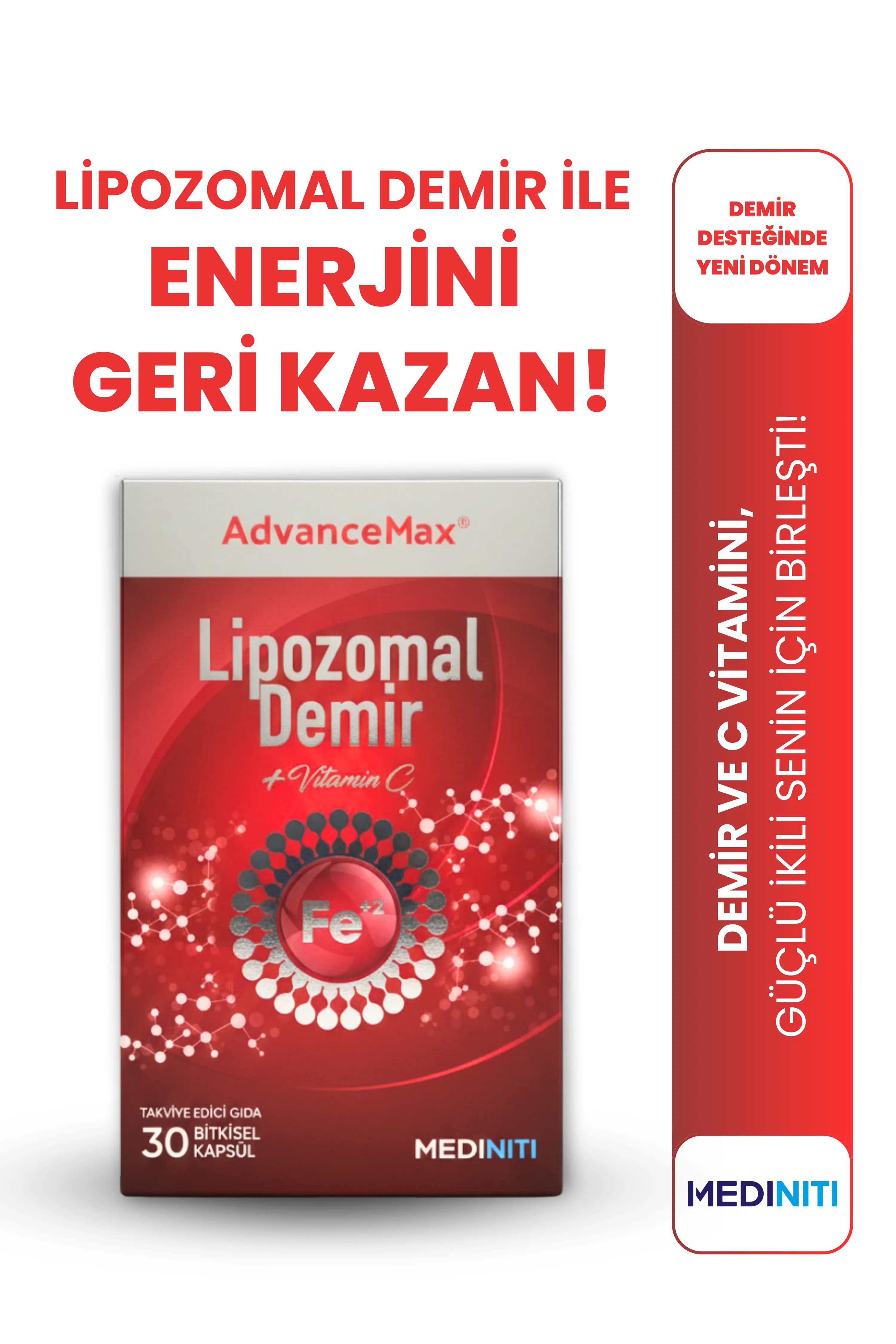 AdvanceMax Lipozomal Demir Kapsül — 1