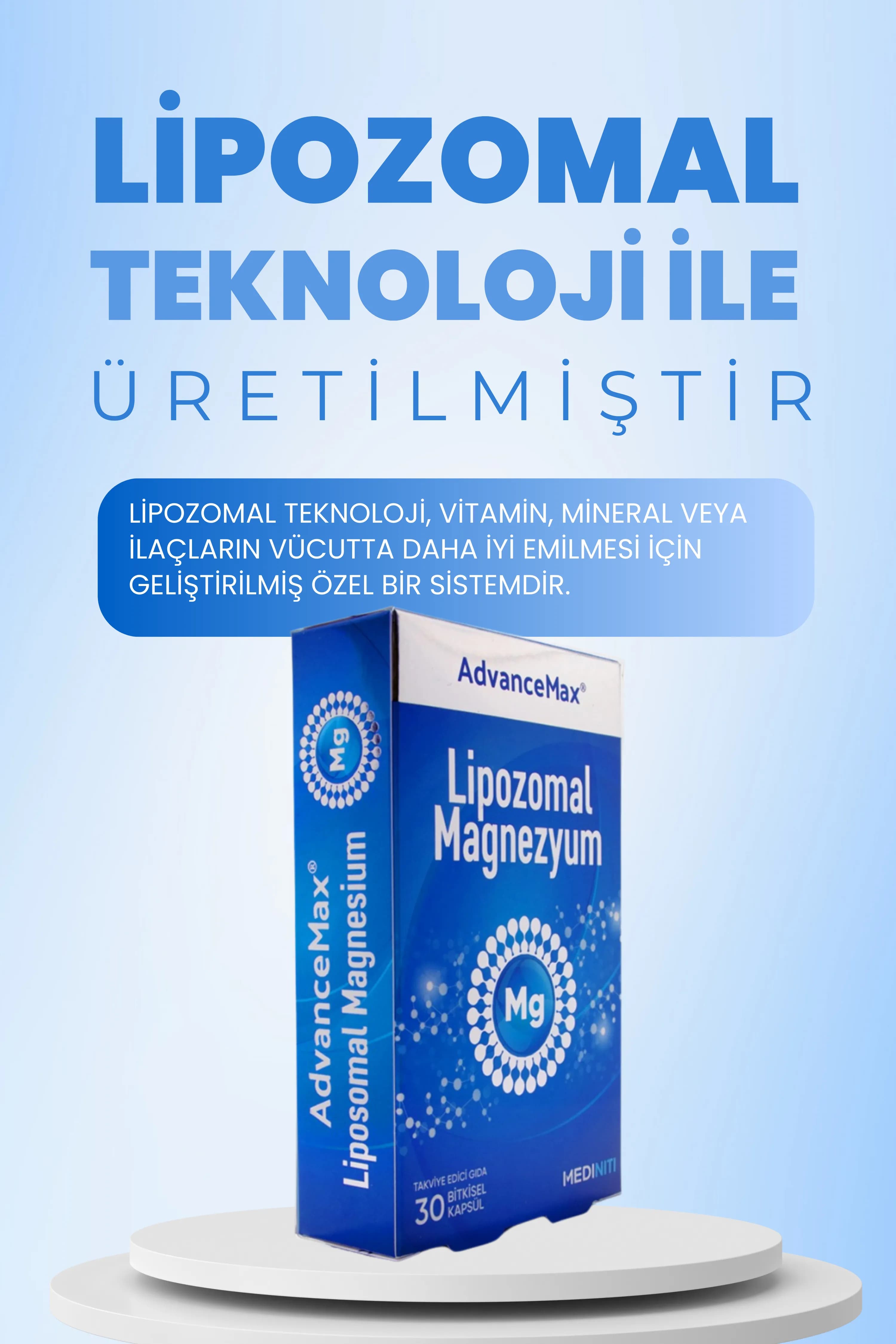 AdvanceMax Lipozomal Magnezyum Kapsül — 6