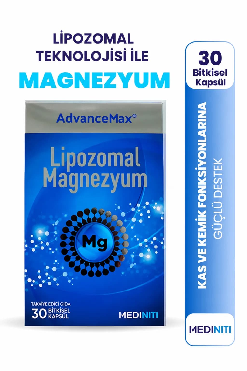 AdvanceMax Lipozomal Magnezyum Kapsül — 1