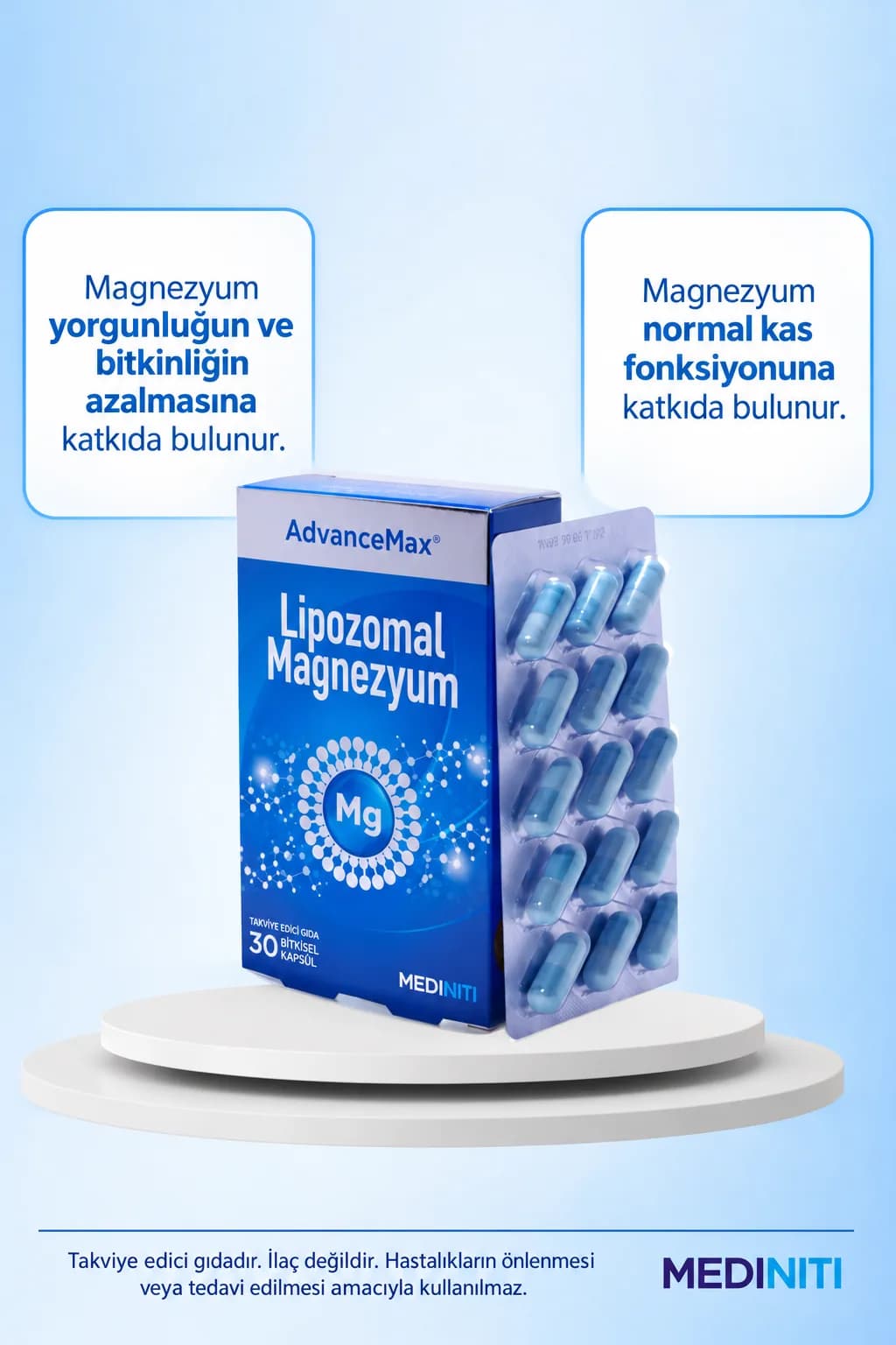 AdvanceMax Lipozomal Magnezyum Kapsül — 2