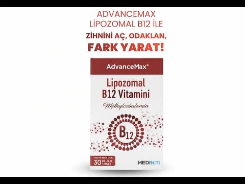 AdvanceMax Lipozomal B12 Vitamini
