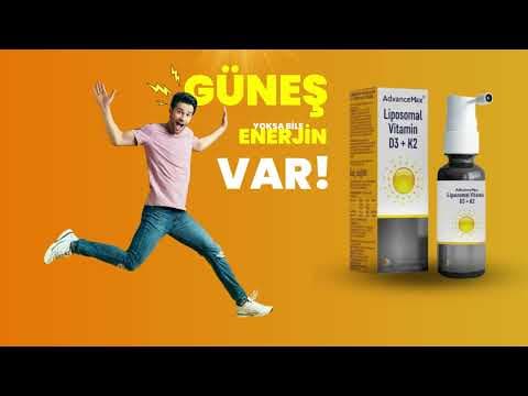 AdvanceMax Lipozomal D3+K2 Sprey