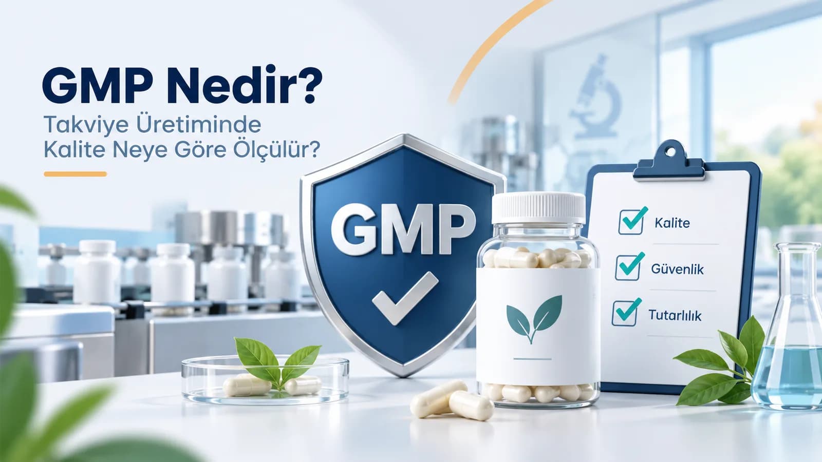 GMP Nedir? Takviye Üretiminde Kalite Neye Göre Ölçülür