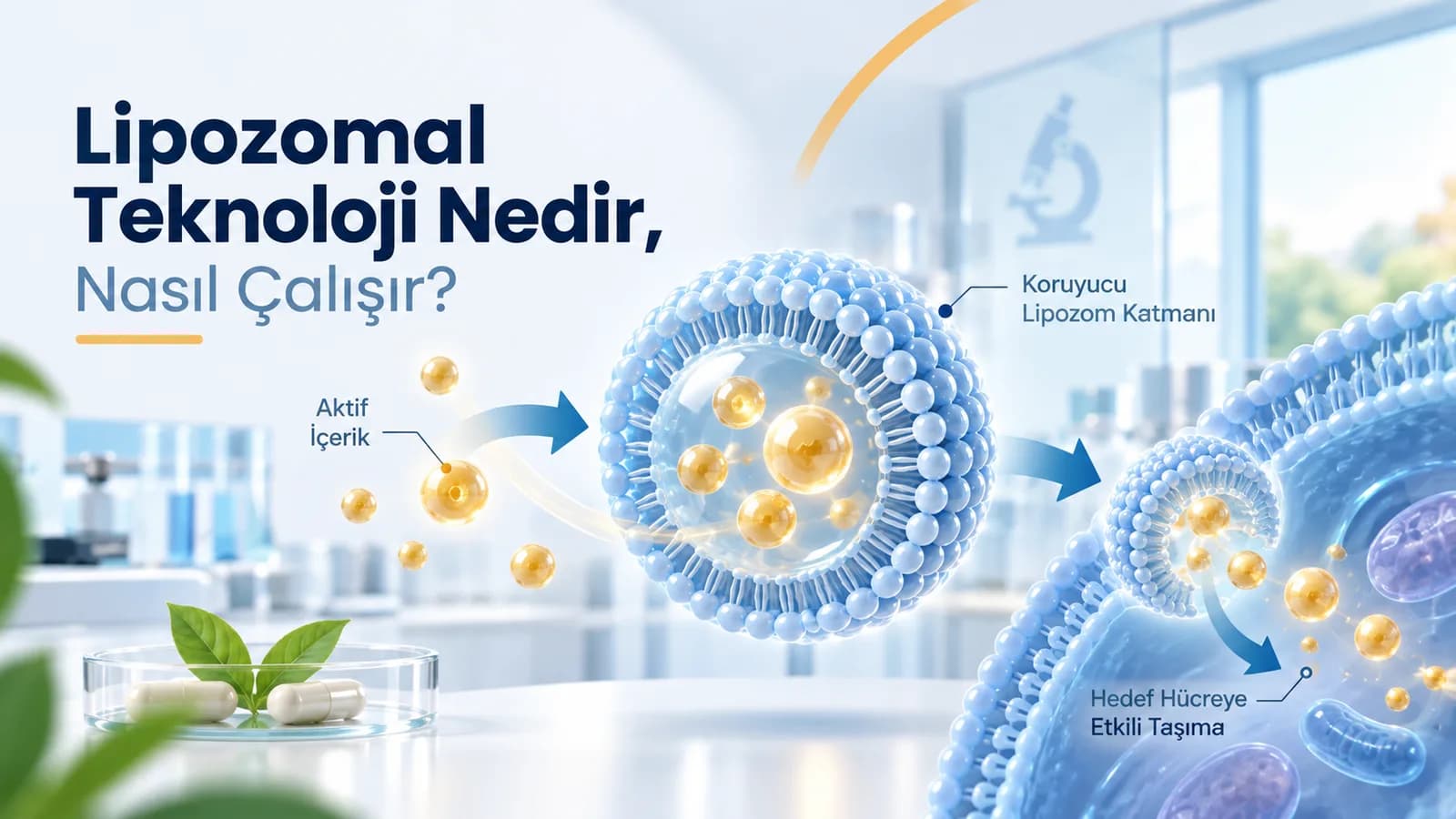 Lipozomal Teknoloji Nedir, Nasıl Çalışır?