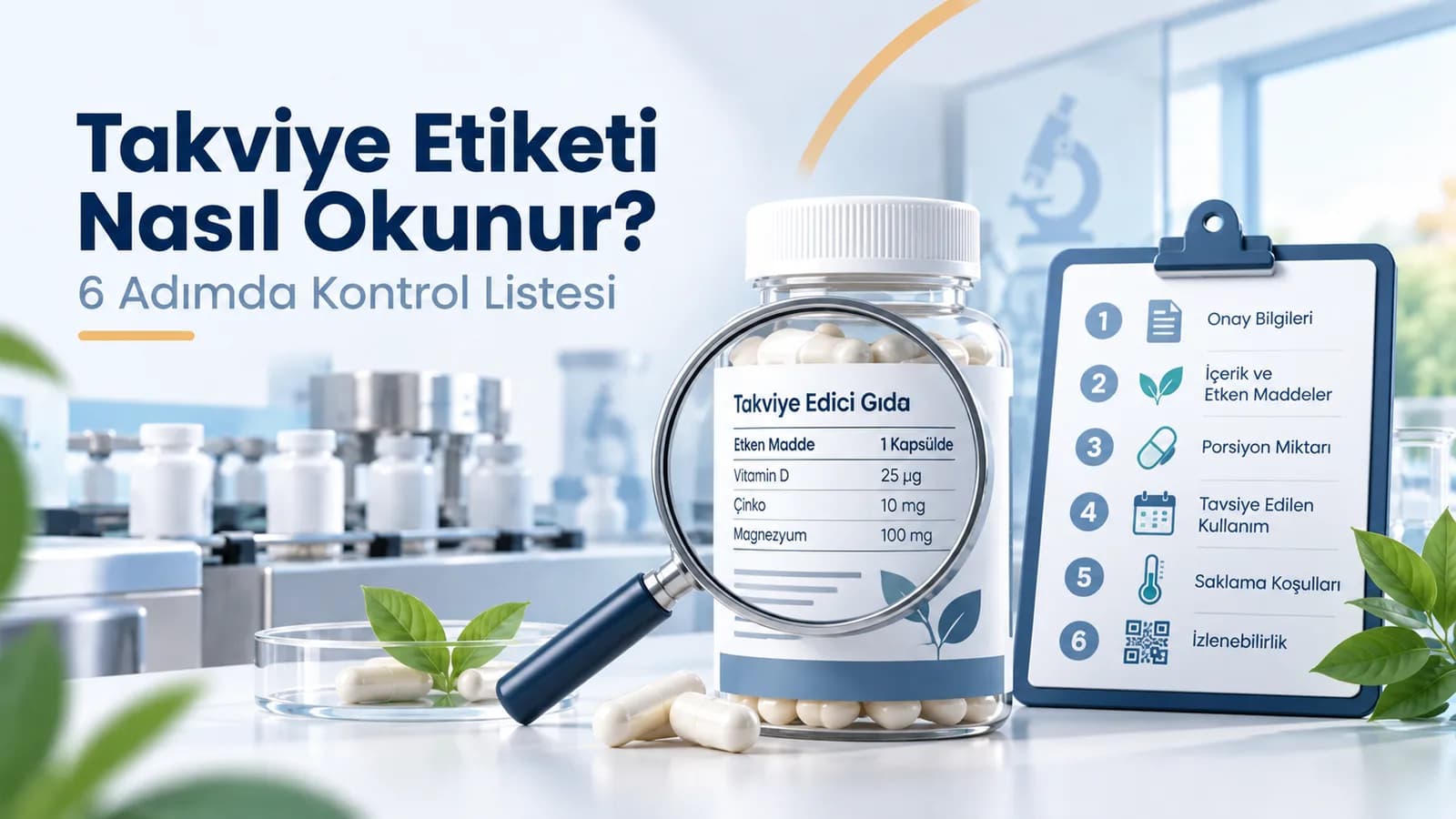 Takviye Etiketi Nasıl Okunur? 6 Adımda Kontrol Listesi